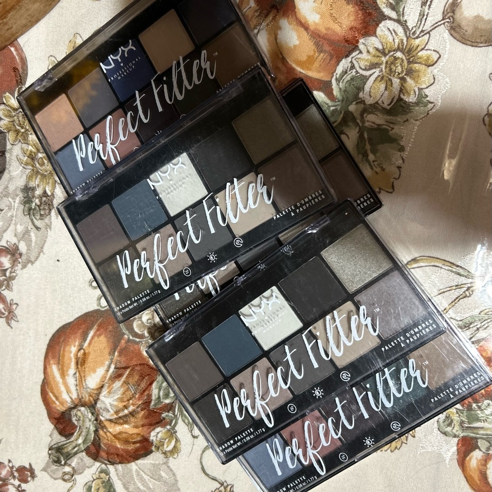 NYX Perfect Filter Eyeshadow Palette - Bold Neutrals multiples $12 each